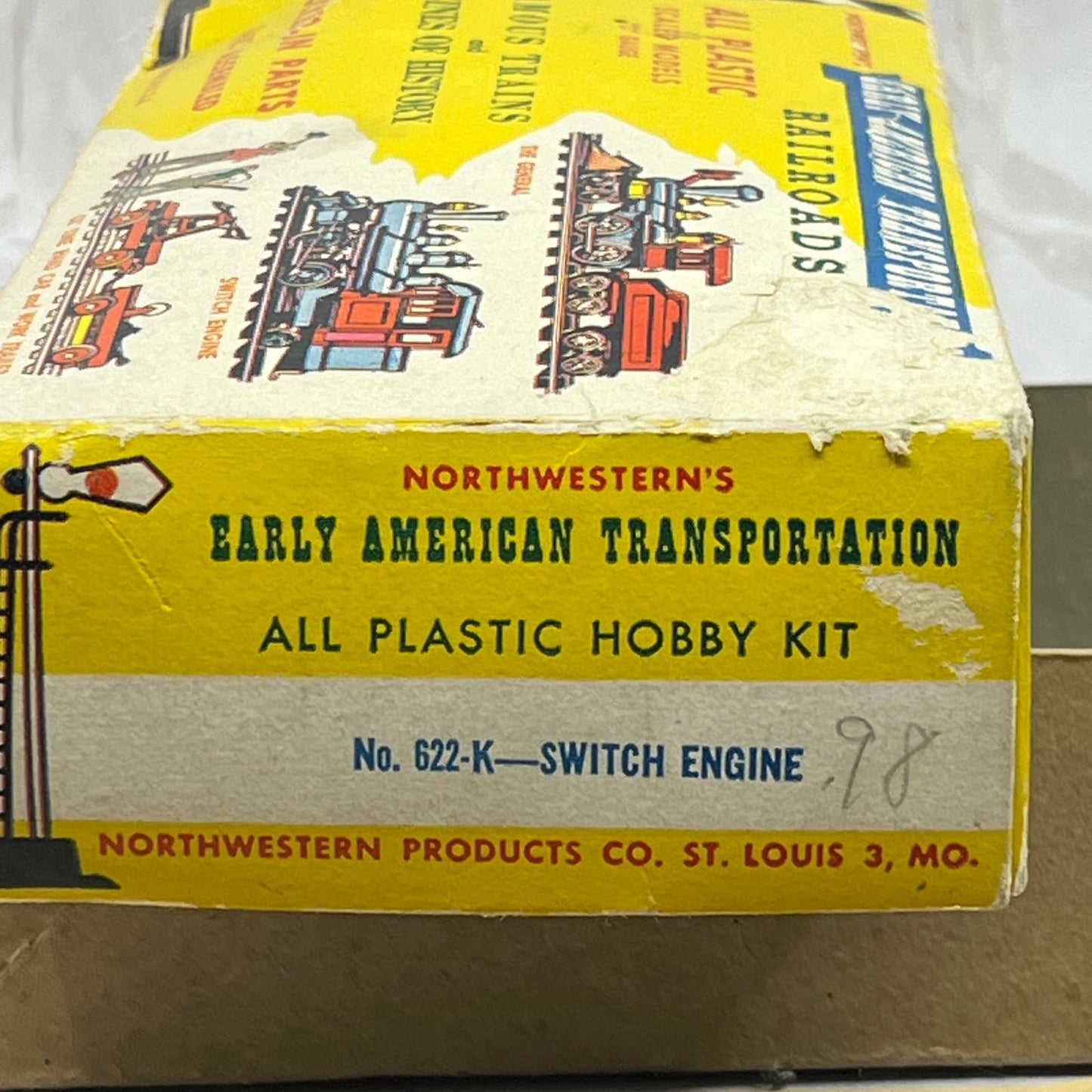 General Steam Locomotive “O” Gauge Northwestern Model No 622 K Switch Engine TE9