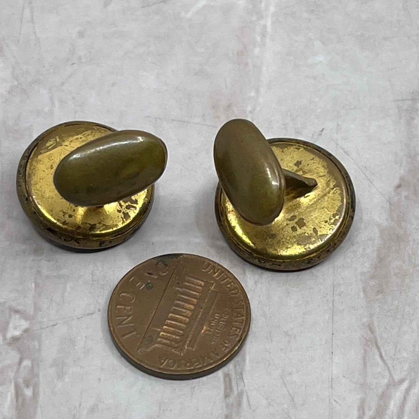 Vintage Set of 2 Equestrian Horse Racing Dressage Cufflinks Cuff Links SF4