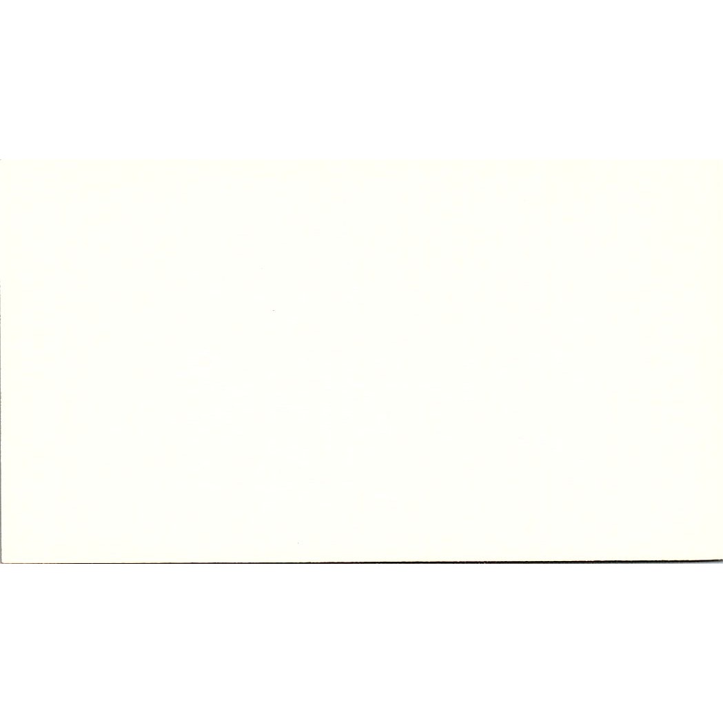 Donald E Watt DVM Paramount Animal Hospital Bellflower CA Business Card SE5-B1