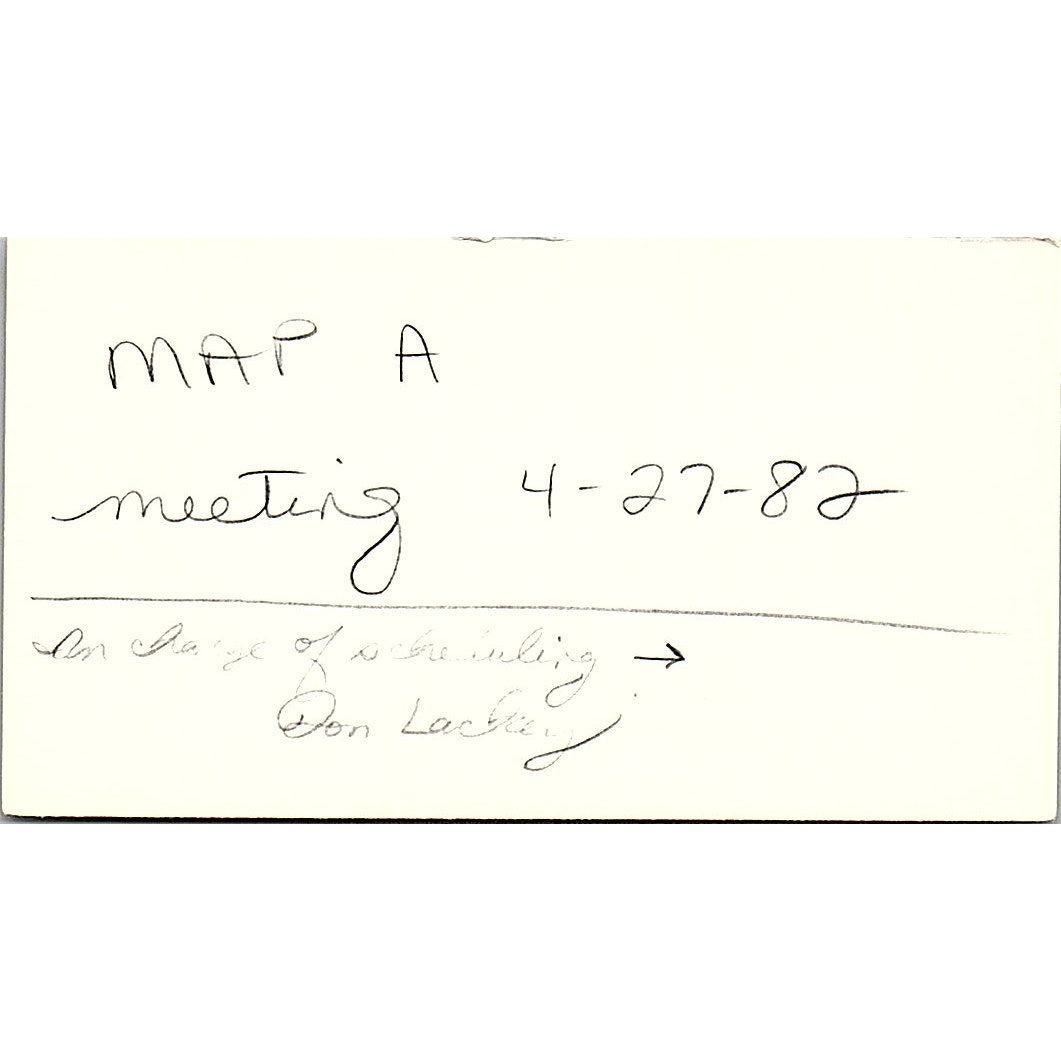 Mack W Allred CPA Houston TX Vintage Business Card SD9-B1