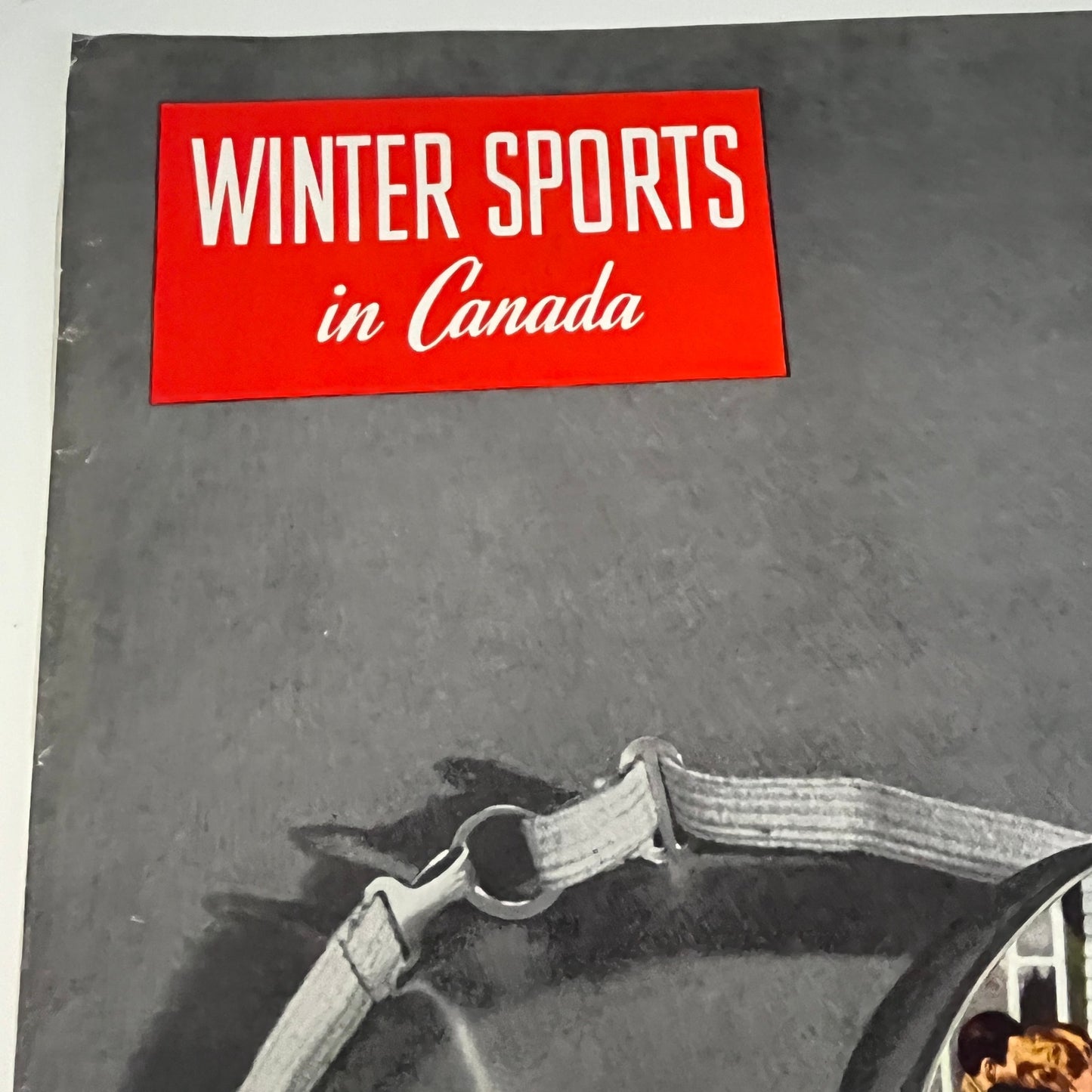 Winter Sports in Canada Wall Art 1941 Art Print SV1-5