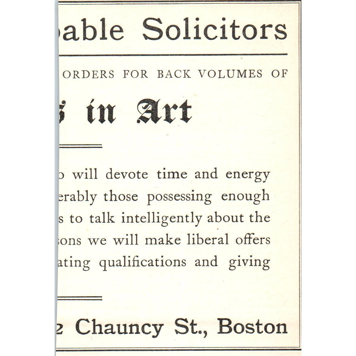 Adeliza Brainerd Chaffee Interpretation of Raphael's Hours 1906 Ad AB8-MA3