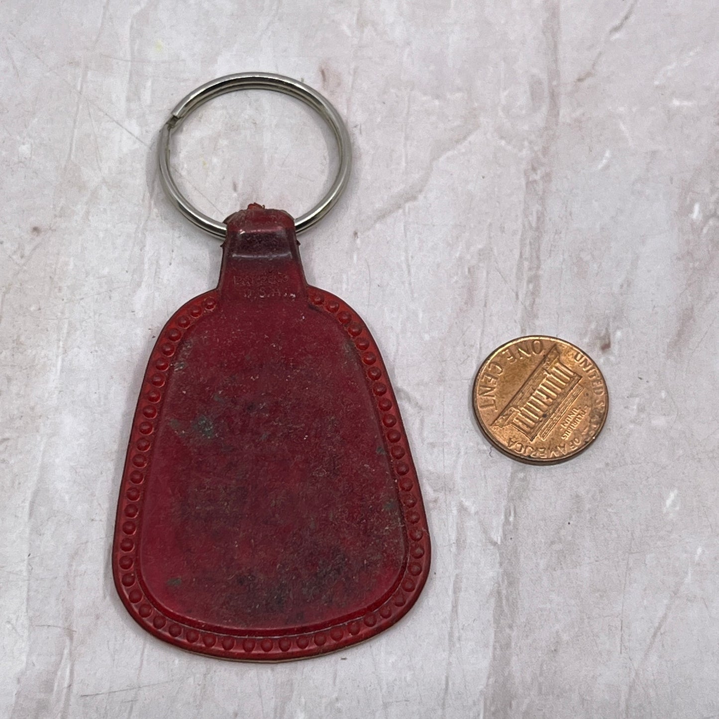 Vintage 1984 Wil-Rich 20th Anniversary Wahpeton ND Keychain SF4