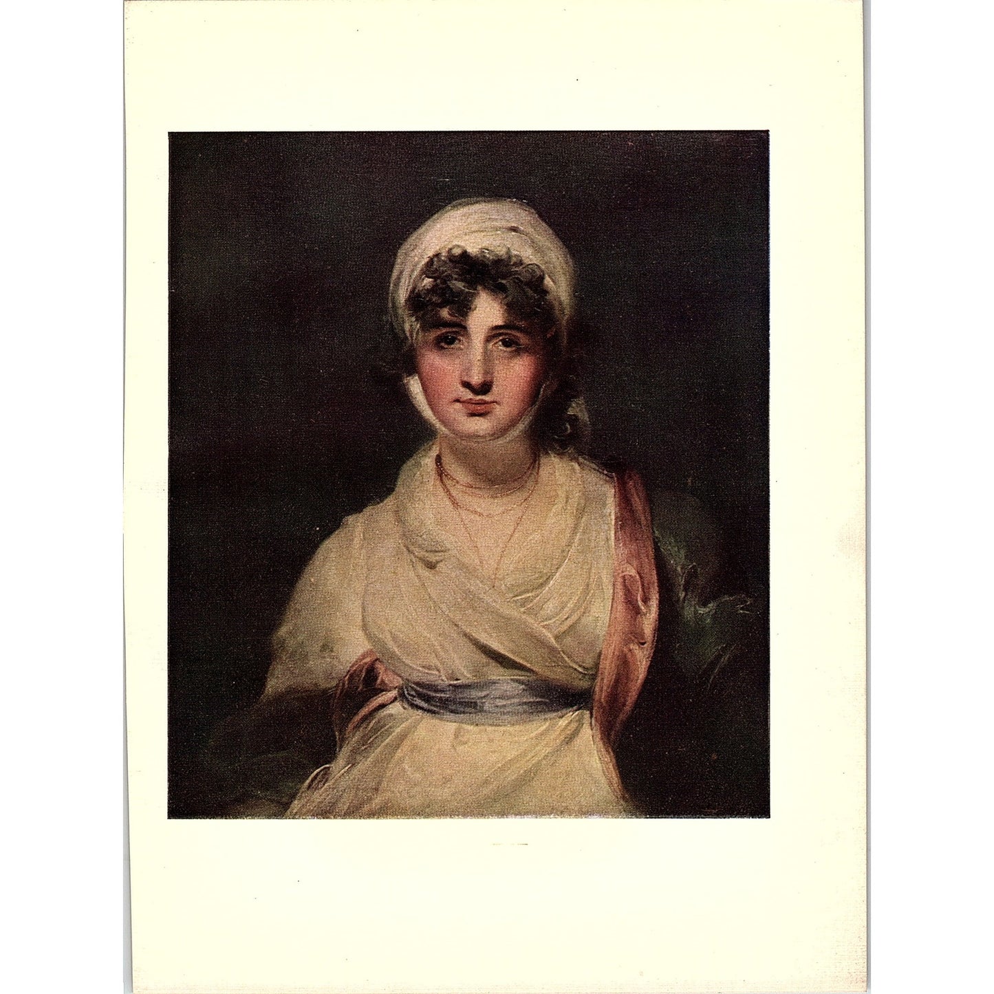 Mrs. Siddons - Lawrence Masterpiece c1910 Art Print AG5-5