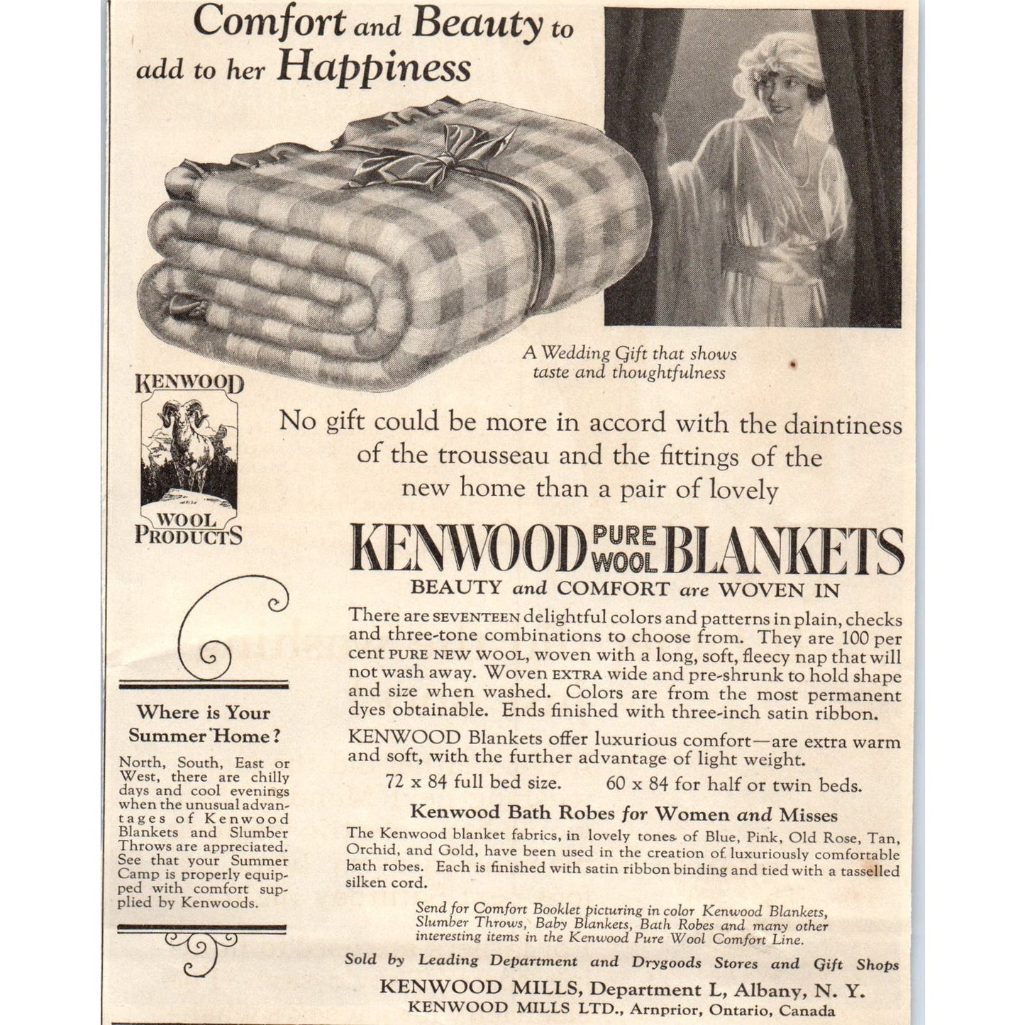 A.A. Valentine's O'Lotus-San Perfume NY 1924 Magazine Ad AF7-LJ1