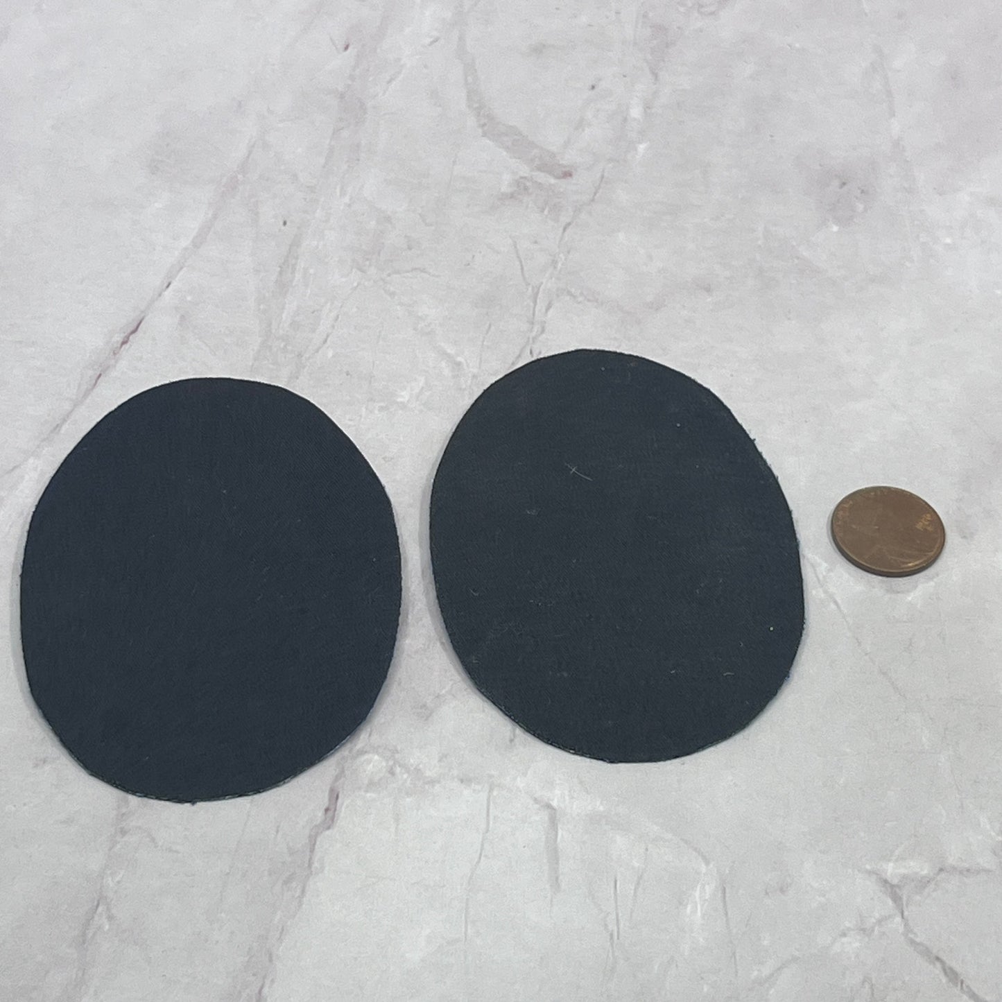 1940s Set of 2 WWII British Printed ETO Advanced Base Wool Shoulder Patch TB8-OD