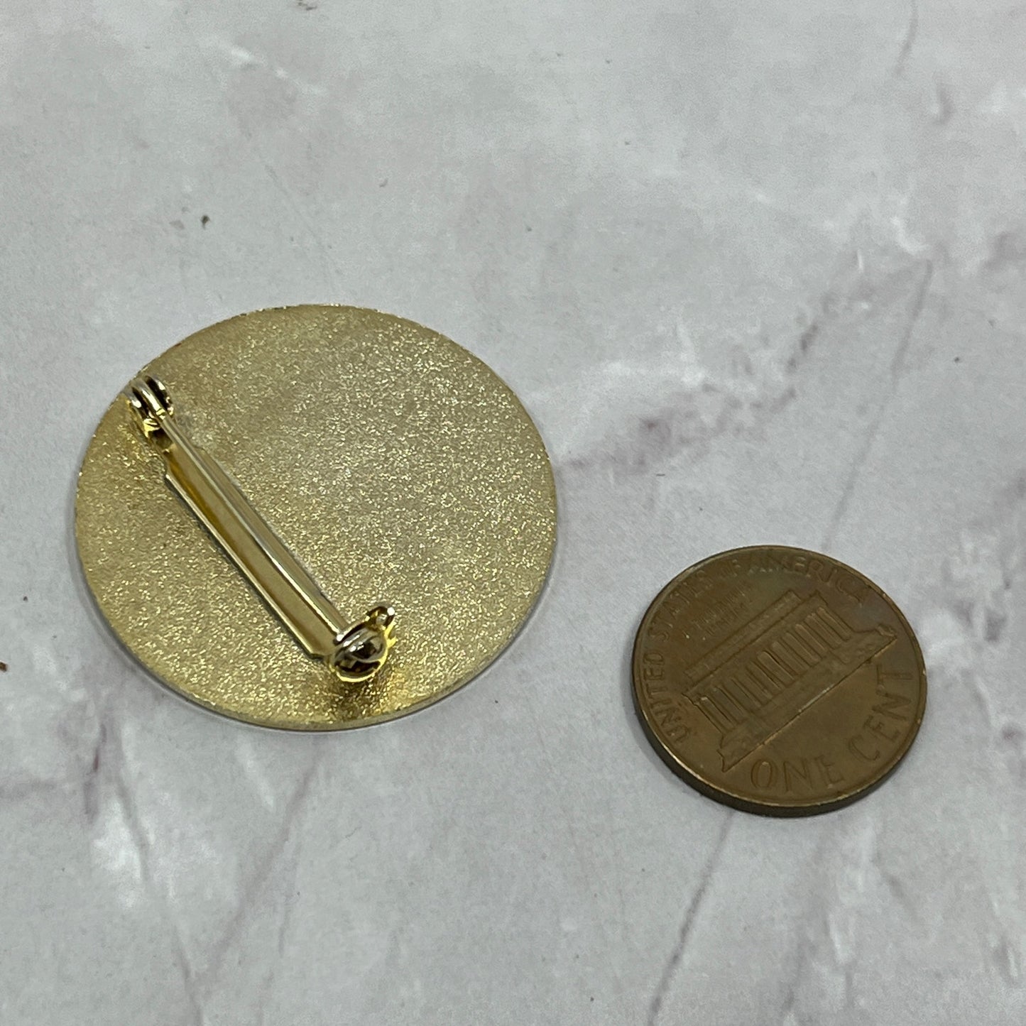 Vintage CTI Nurses Aid Enamel Pin Pinback Button SC1