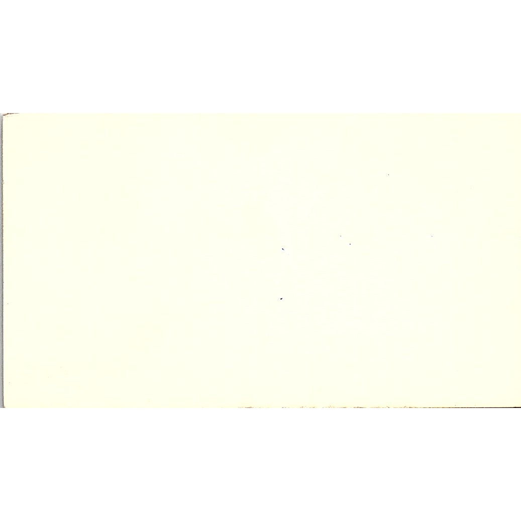 Beebe Bros Inc. E.B. Al Warwick Seattle Washington Business Card SB4-B4