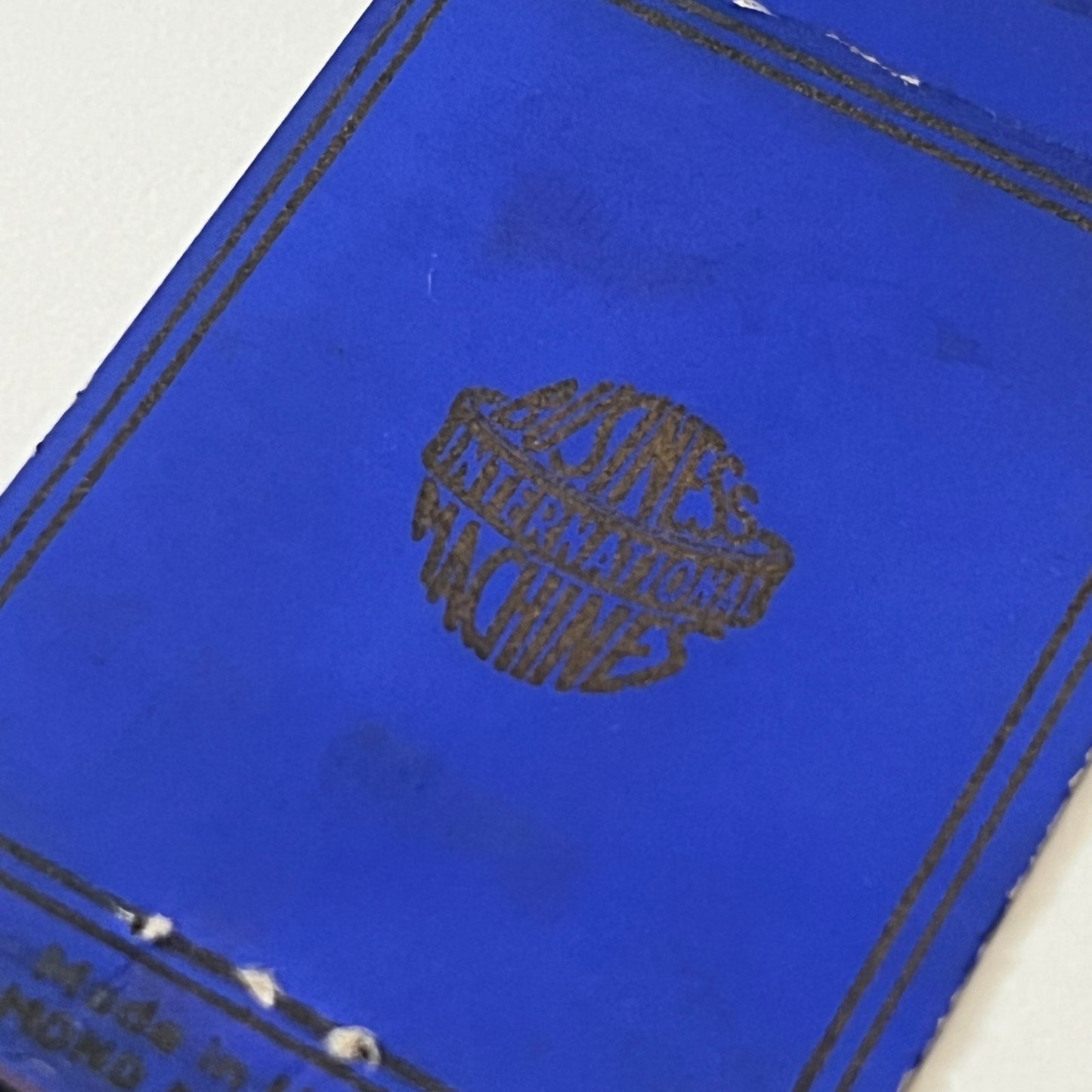 IBM International Business Machines Vintage Matchbook Cover TB6-MB2-6