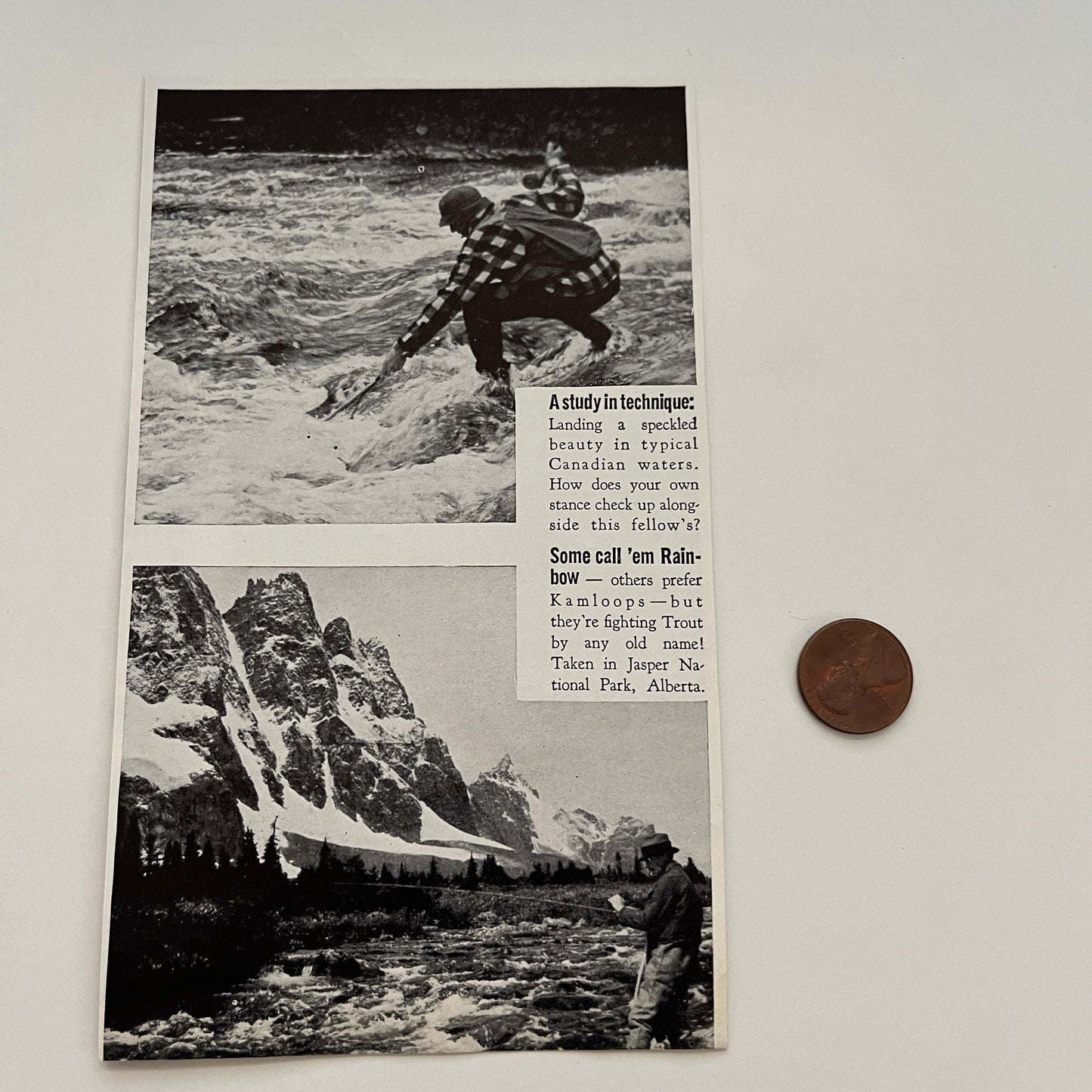 A Study in Technique Kamloopa Jasper AB Canada 1941 Magazine Picture SAG4-H1