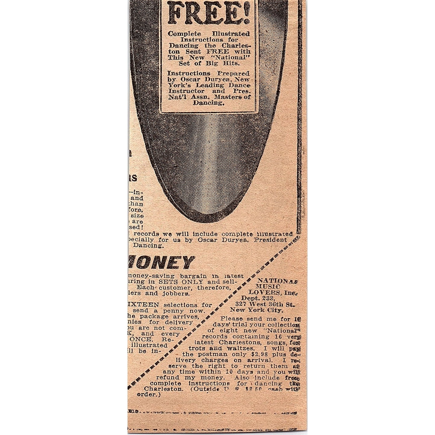 Paradise Gardens Bulbs, Shrubs, Plants Lancaster PA 1926 Ad AG3-4