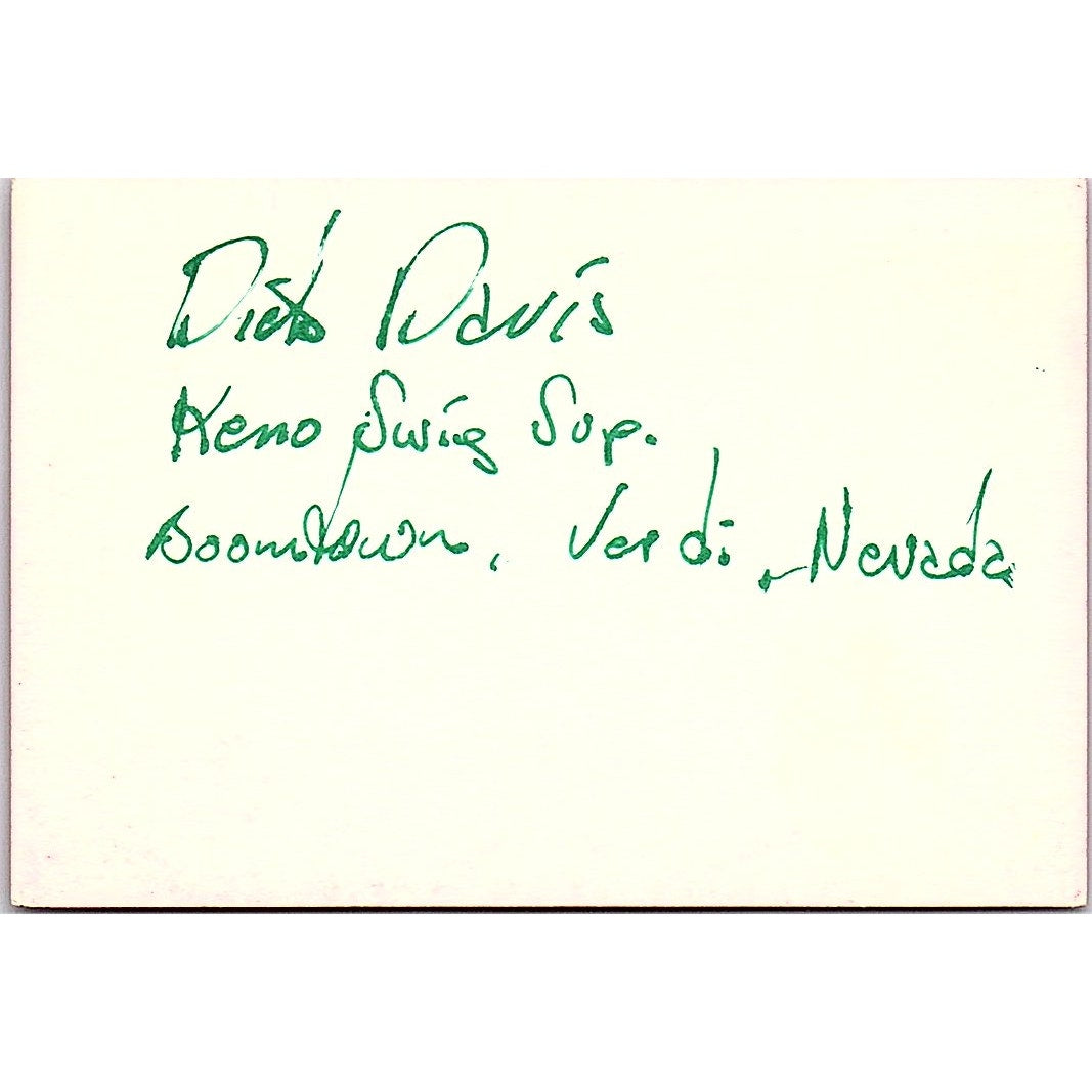 George Gebhardt Justrom & Stromme Realtors Coos Bay Vintage Business Card TH2-B1