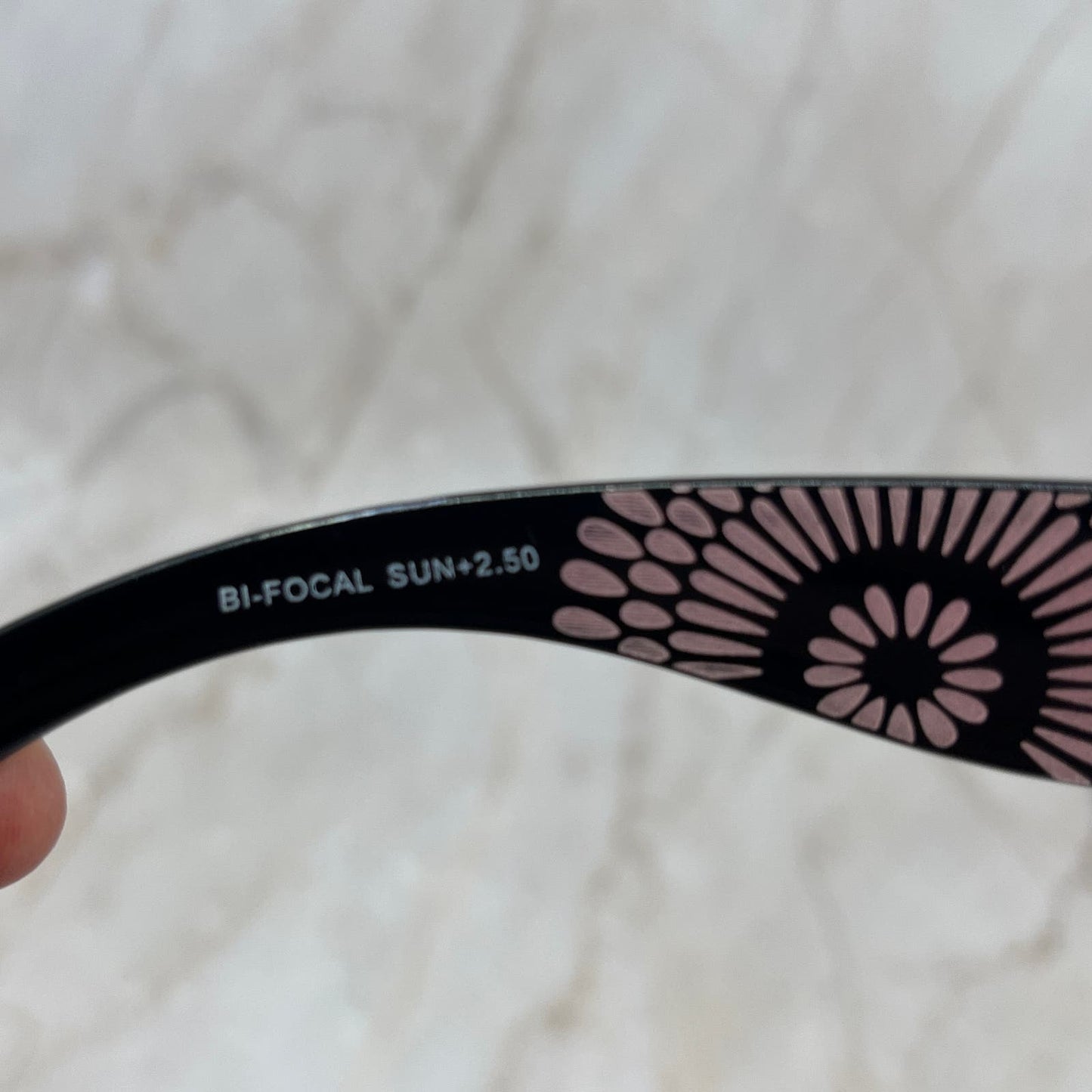 Bi-Focal Sun +2.50 Purple Reading Glasses Sunglasses Eyeglasses Frames TE9-G1-6