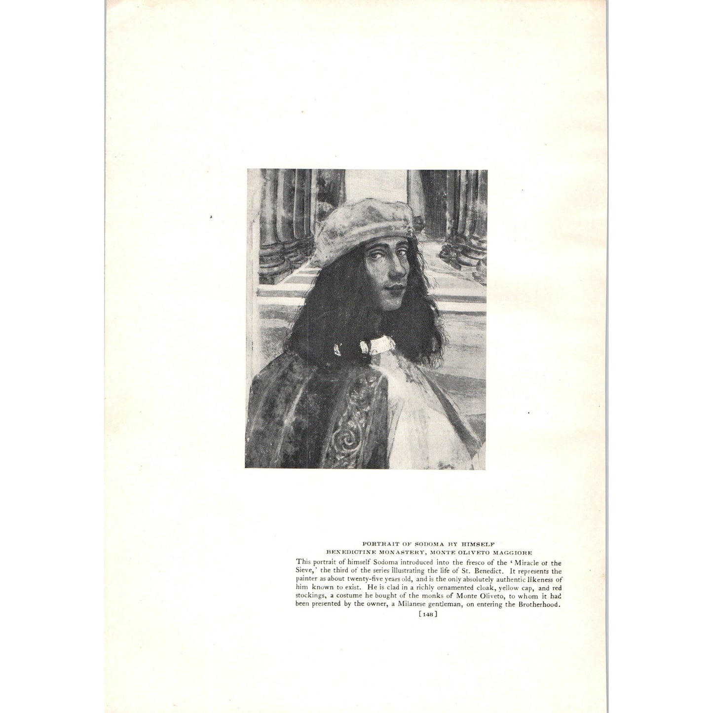 The Temptation of the Monks - Sodoma 1906 Victorian Art Print AB8-MA2