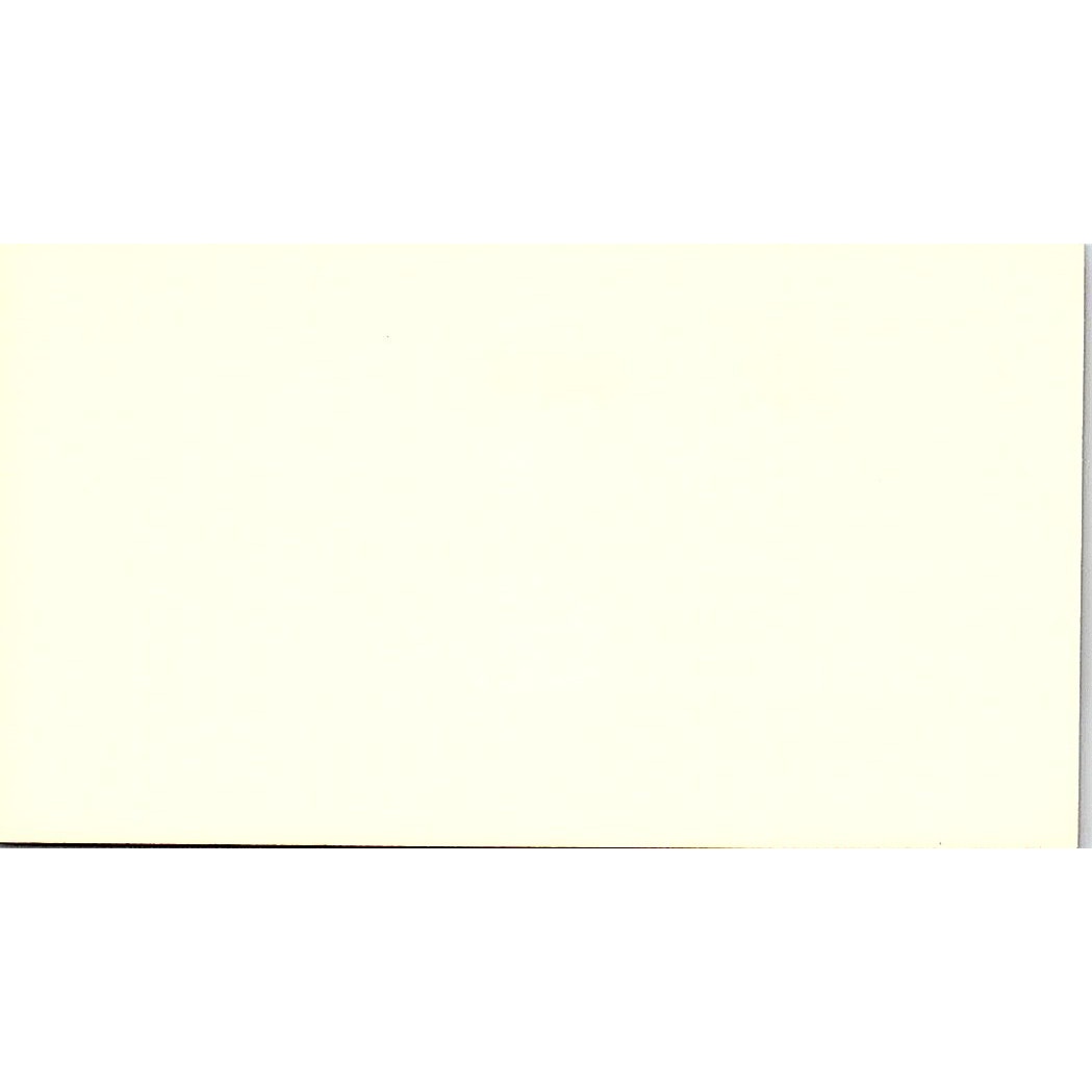 The Duriron Company Wesley M. Borysewicz Houston TX Vintage Business Card SB4-B3