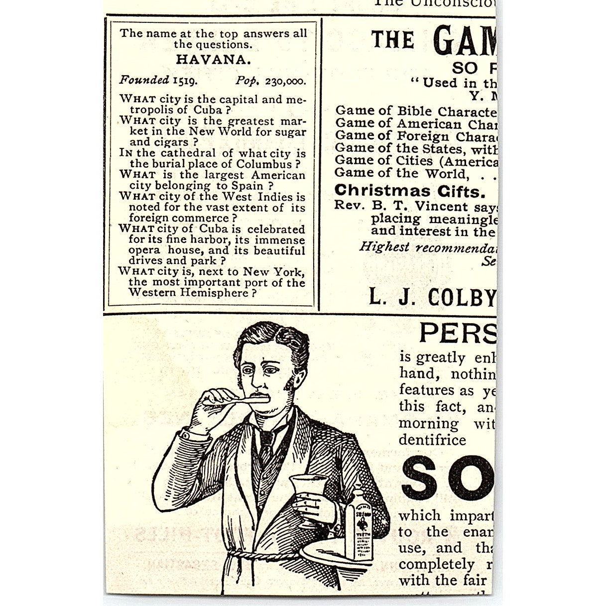 Chicago, Rock Island & Pac RY New Route Via Omaha, Lincoln NE 1892 Ad AG2-M12