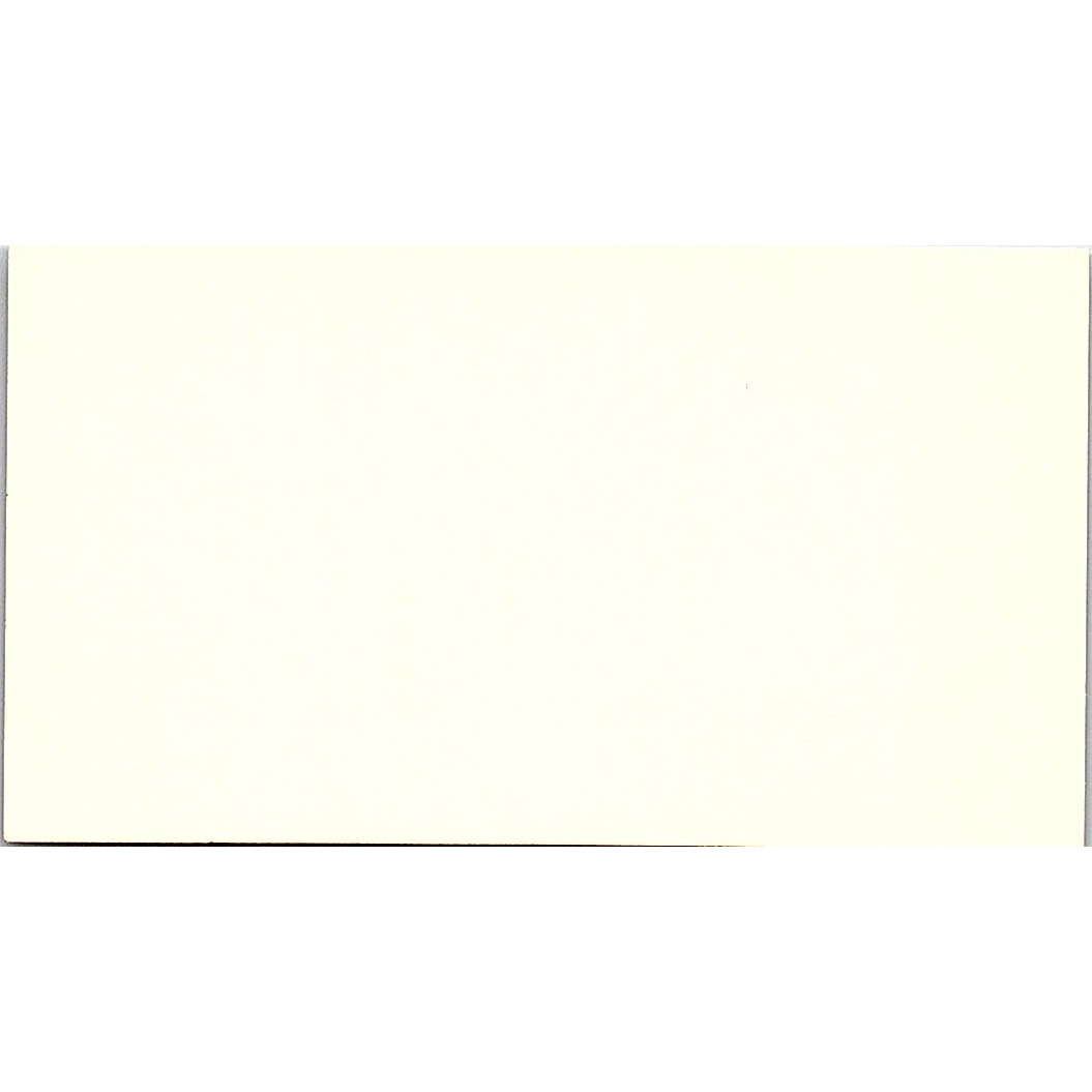 Thomas Cuellar Home Construction Vintage Business Card SD9-B3