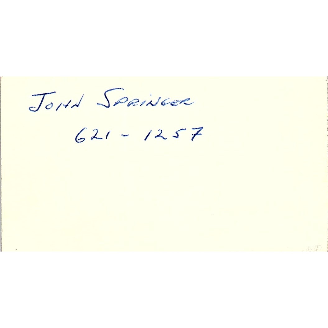 Biehl & Company Michael Hackmeyer Houston Texas Vintage Business Card SB4-B11