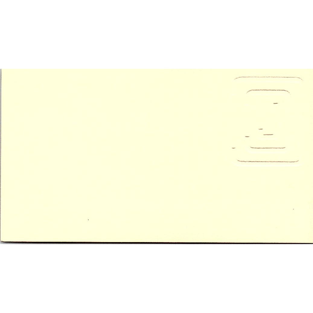 W.H. Todd Columbia Clinical Laboratory Long Beach Vintage Business Card SD9-B11