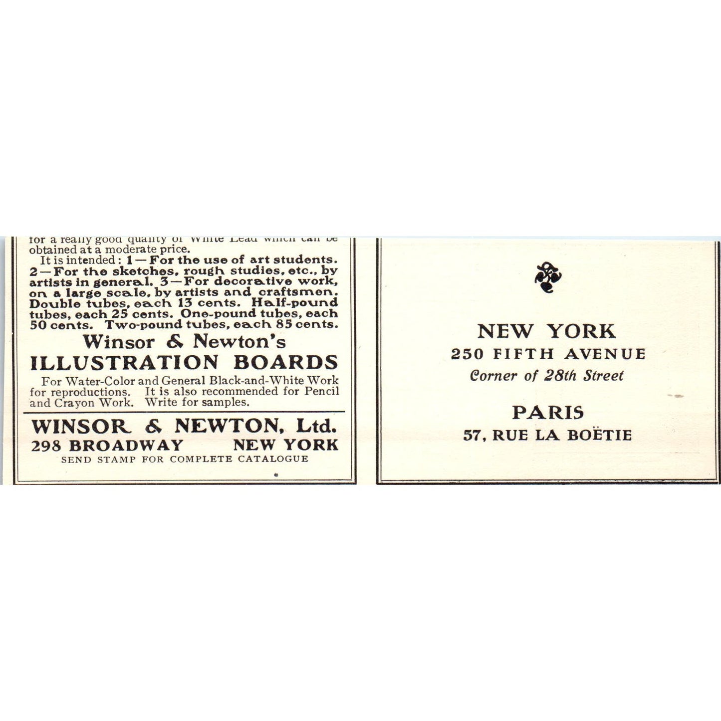 Young Girl Greuze Repro Berlin Photographic Co NY c1905 Victorian Ad AE9-MA1