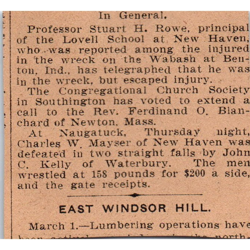 The Plimpton Co. Printing Engraving Pearl St Hartford 1901 Newspaper Ad AD8-HS6