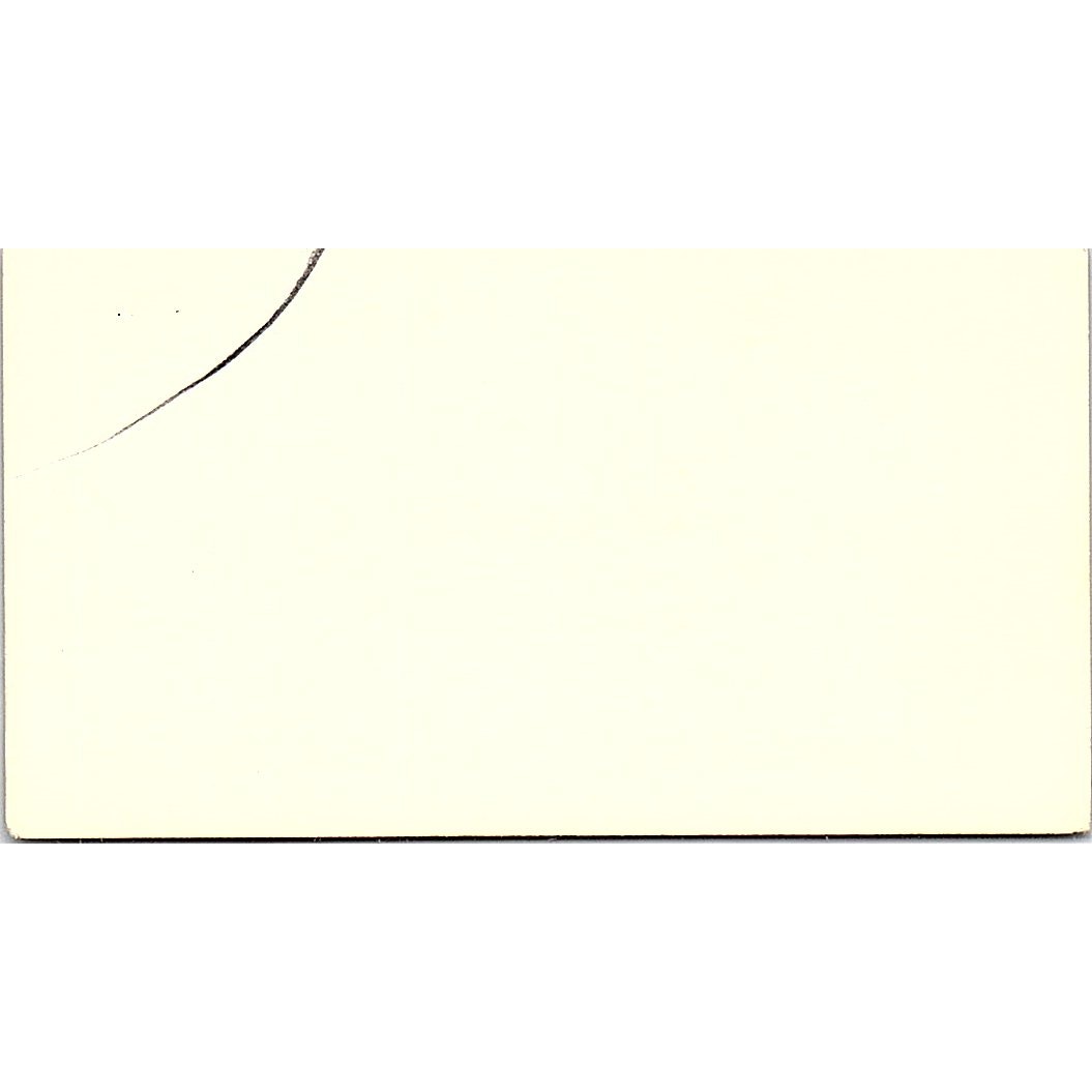 Woods Dry Cleaning & Laundry J.C Wood Long Beach CA Vintage Business Card SF3-B6