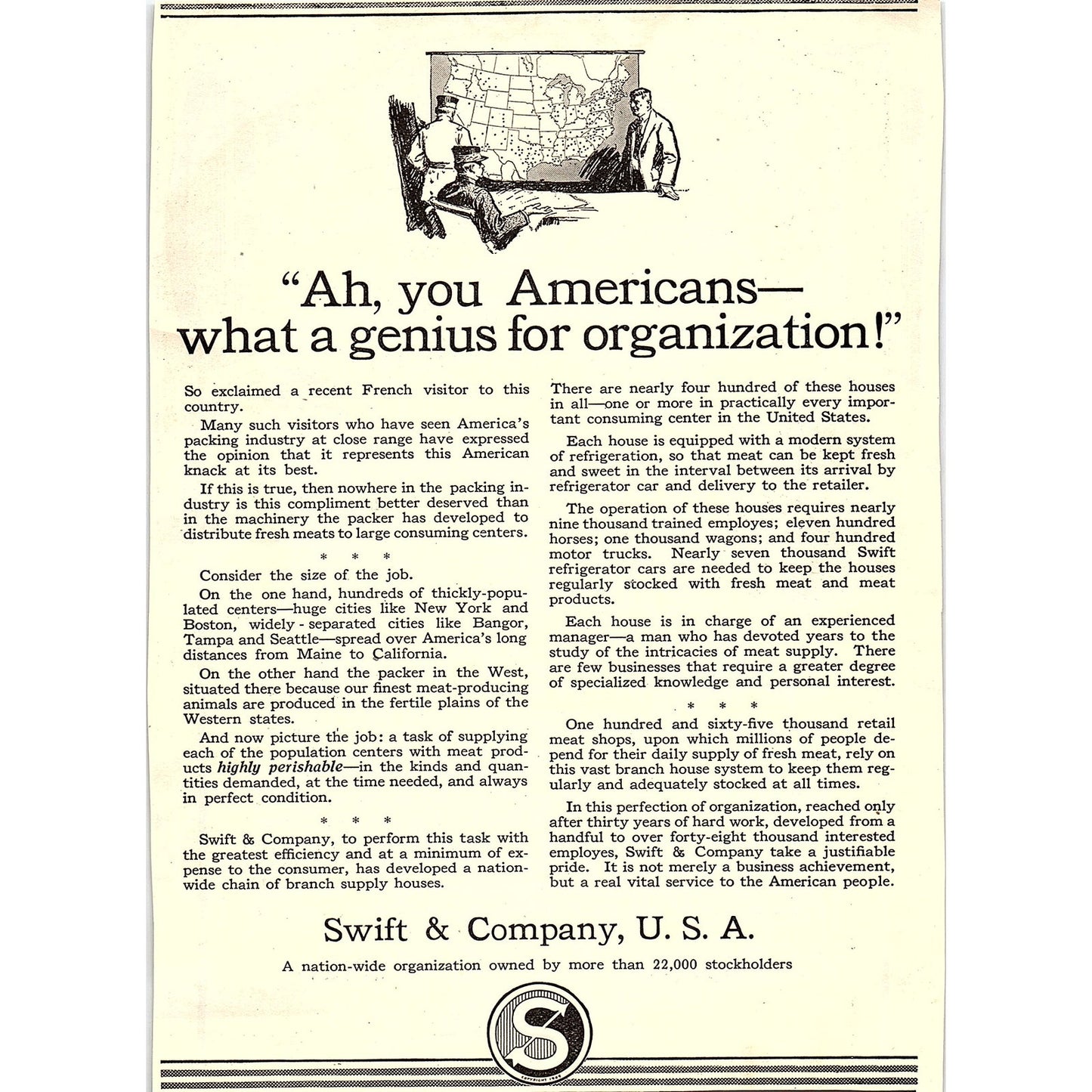 ABA Bankers Trust Company New York City NY c1920 Ad AF8-9