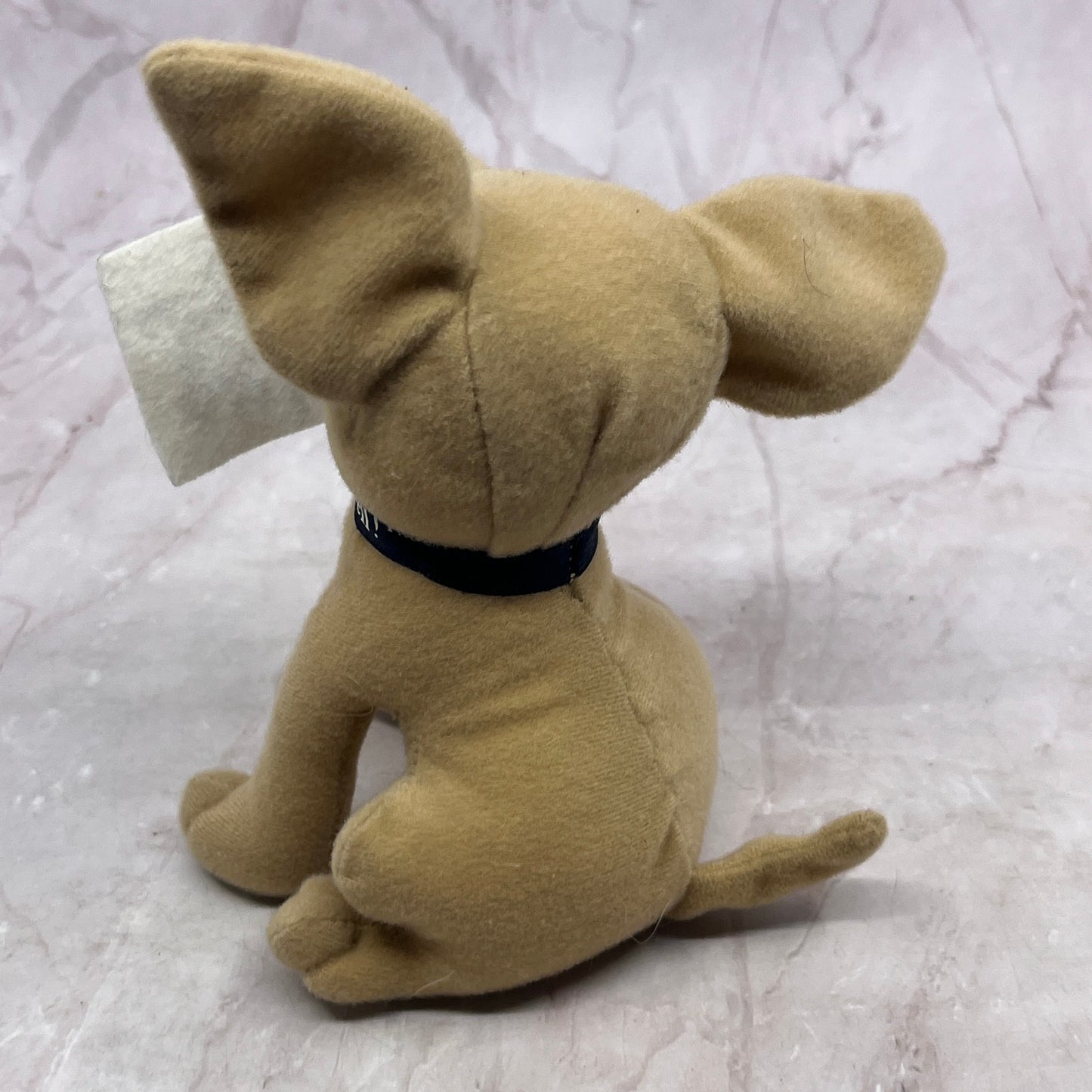 Vintage Yo Quiero Taco Bell Talking Chihuahua Dog Plush Toy 6" Free Tacos TA9