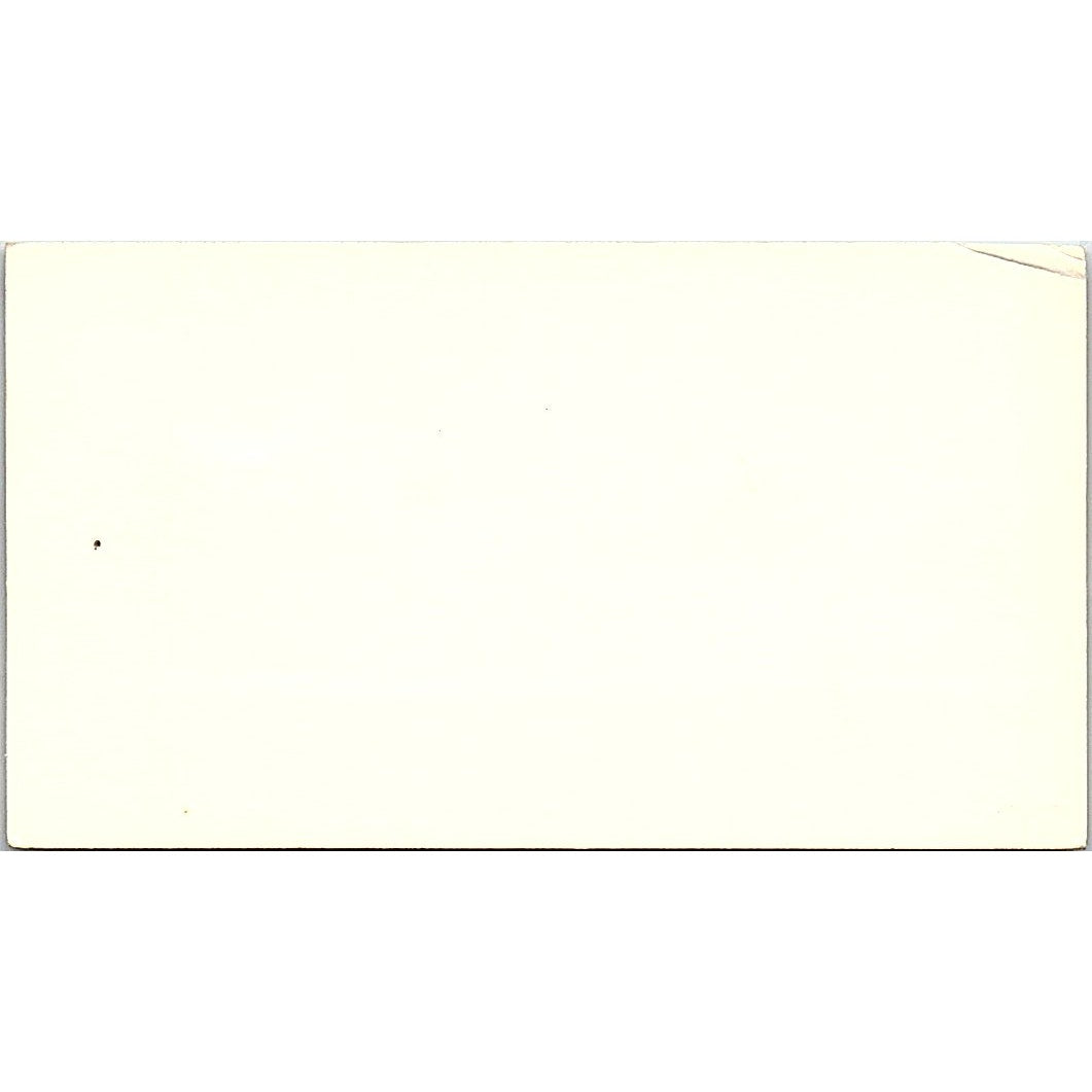 Bill Busch Charlie Thomas Auto World Ford Houston Vintage Business Card SD9-B6