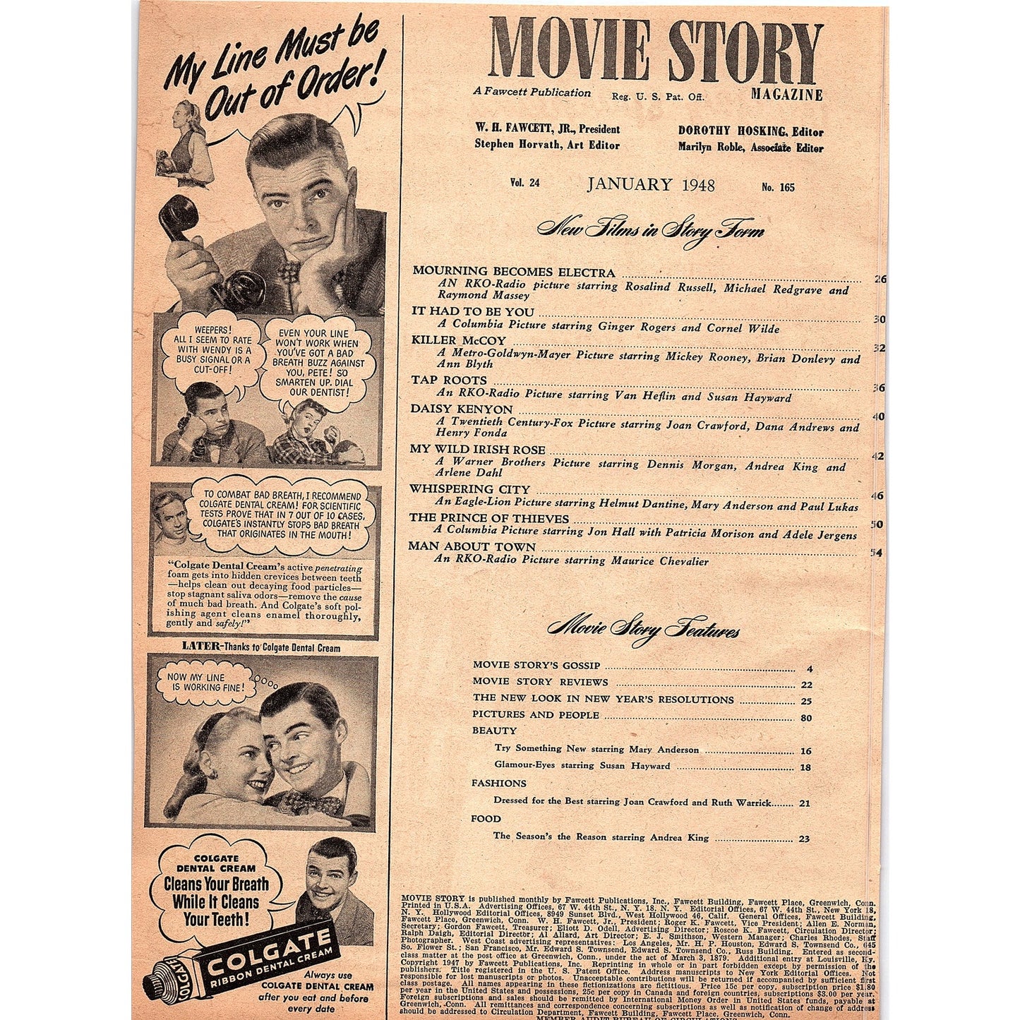 Ipana Toothpaste For Your Smile of Beauty - Bristol-Myers 1948 Ad AF8-1