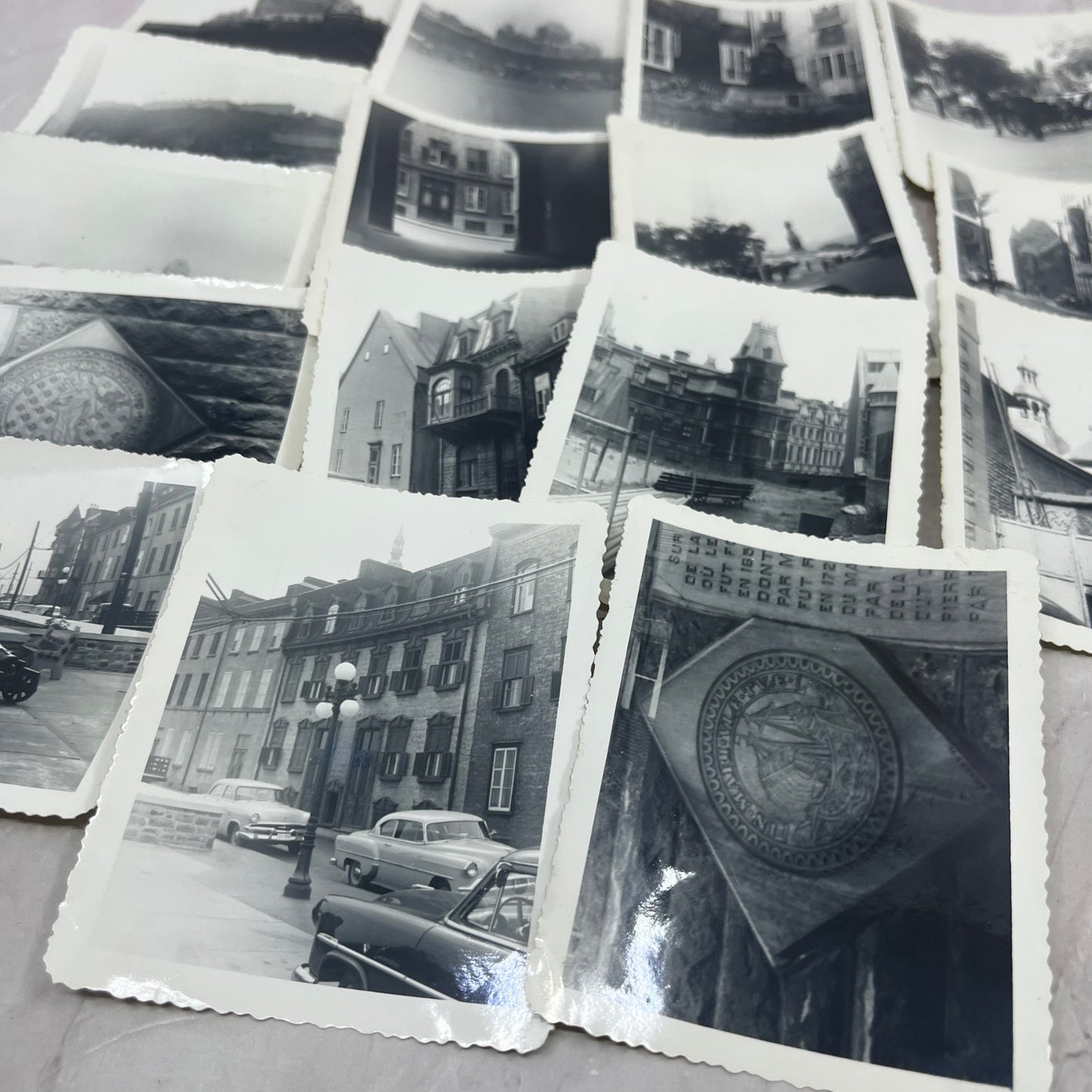 1953 Quebec Canada Lot of 16 Original Photos SB7
