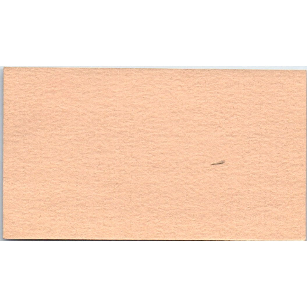 Ron Taylor Western Pacific Erectors Junction City Vintage Business Card SD8-B4