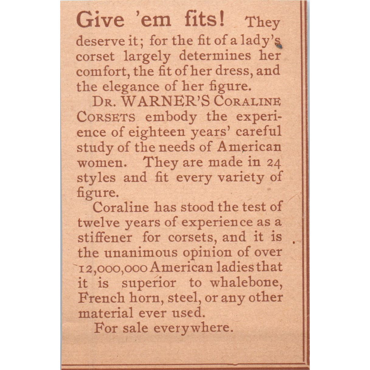 Use Pond's Extract - Pond's Extract Co NY c1890 Victorian Ad AE8-CH7