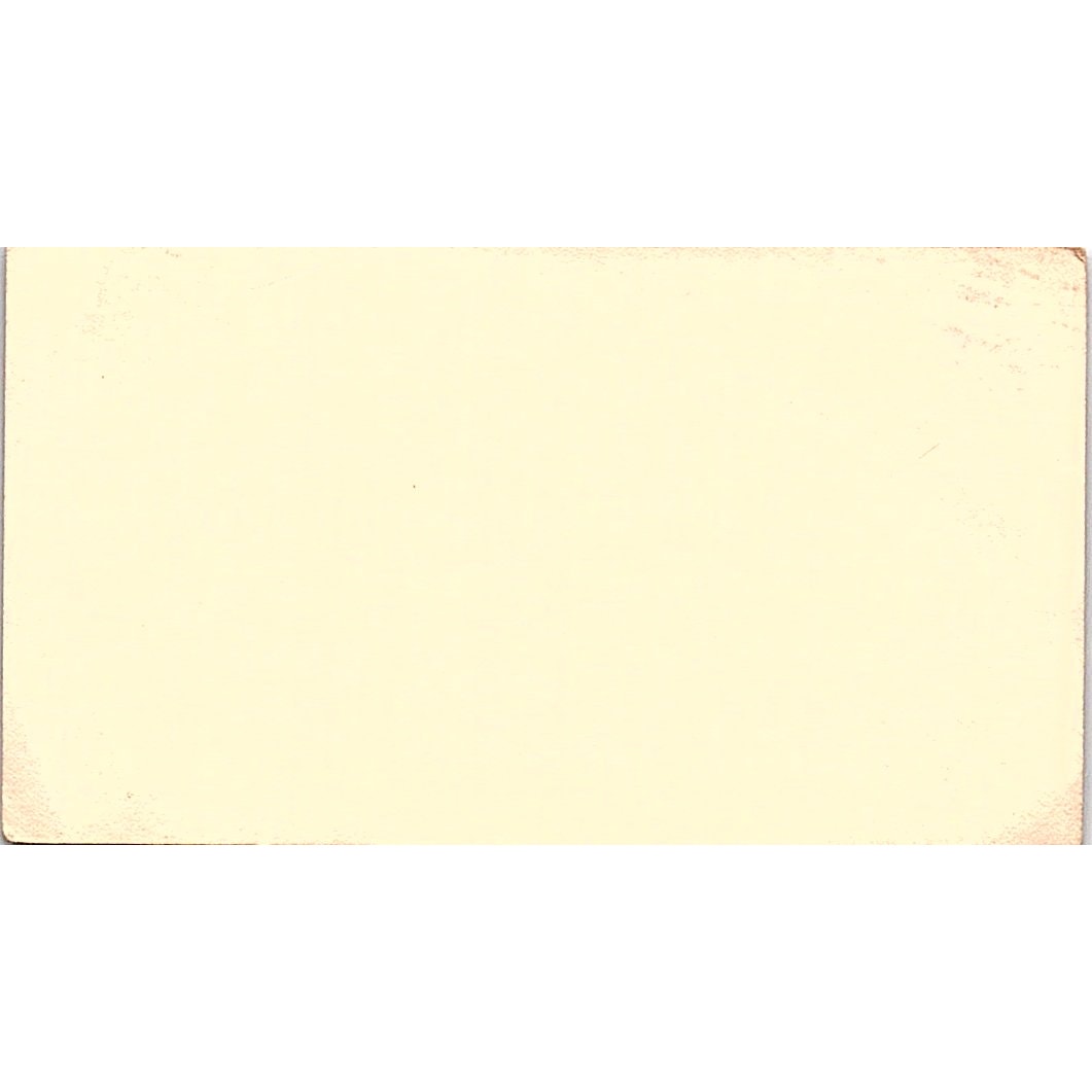 Thomas D Berg & Associates Houston Vintage Business Card SD9-B13