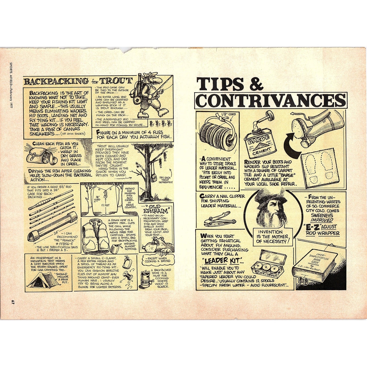 Curtis Creek Manifesto Fly Fishing Basics Sheridan Anderson 1977 Article AF6-4