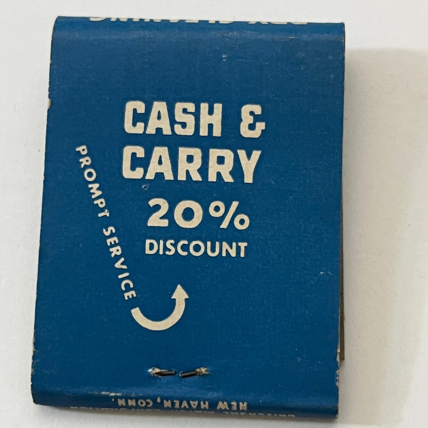 Laurel Laundry Hartford CT Vintage Matchbook Cover TB6-MB1-5