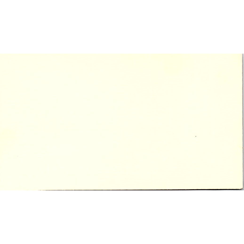 Capt J.F. Tomeny Transocean Terminal Operators Metairie LA Business Card SD9-B9