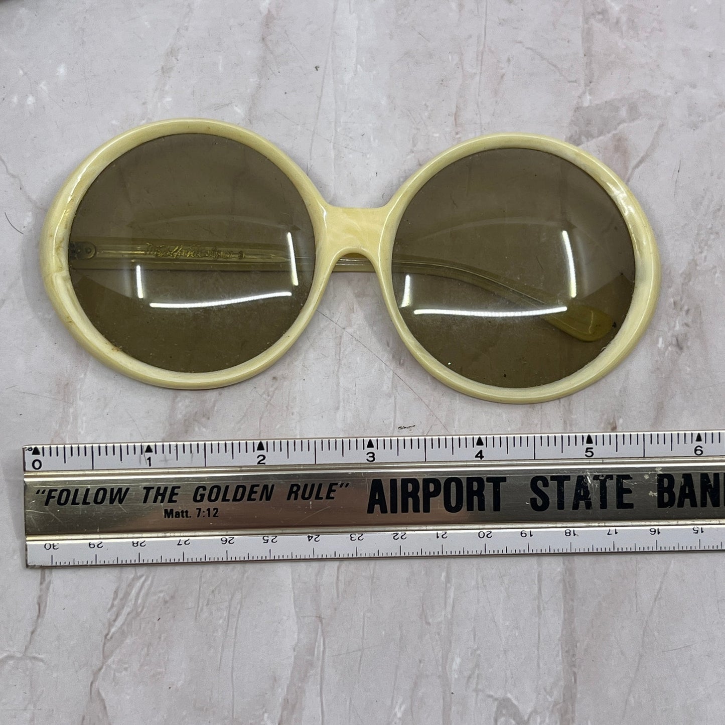 Mod Pearlescent Gogo Oversize Italian Sunglasses Glasses Frames TF4-G1-8