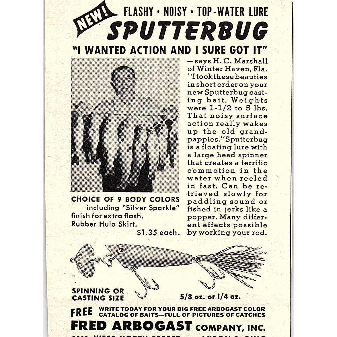 Ladd Boats McConnell Marine Enterprises Los Altos CA 1955 Ad AF9-M1