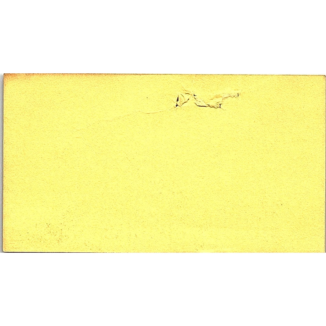 Butch Shields Gold Coast Tire & Equipment Coos Bay Vintage Business Card SE3-B13