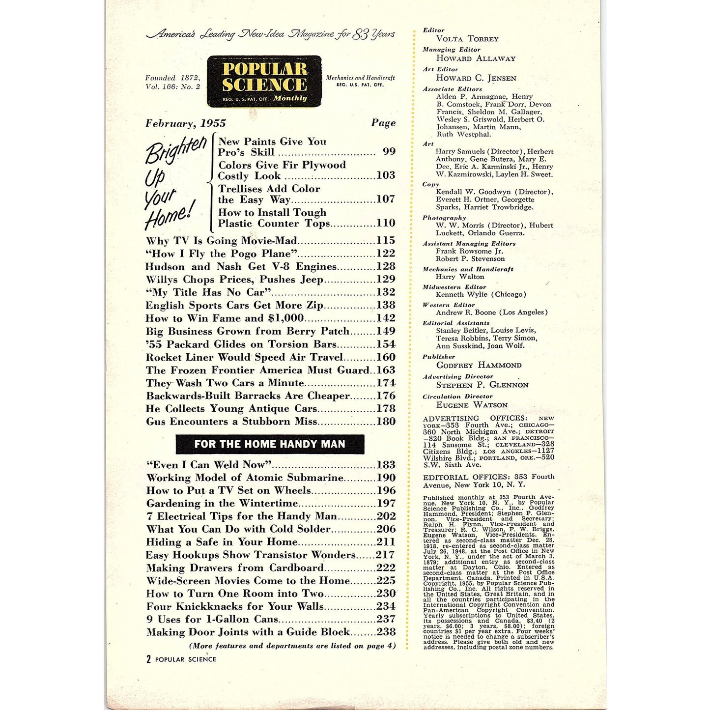 Matico Aristoflex Miracle Vinyl-Flooring 1955 Ad AG1-6