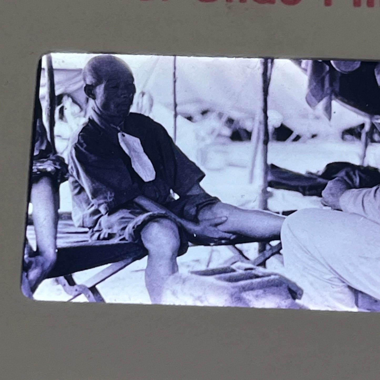 WWII 1940s - 60 Slides of United States Soldier at Middelburg Airfield TB8-SL1