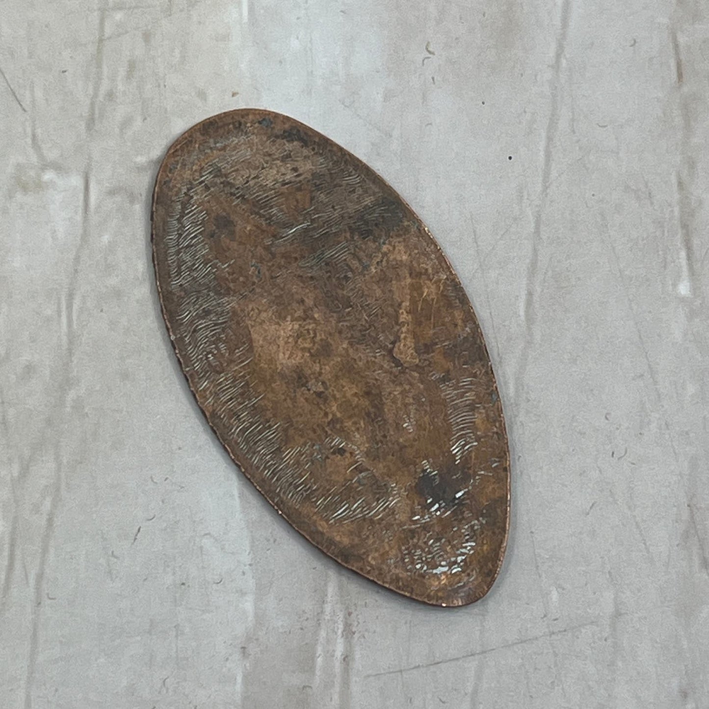 Vintage Utah Hill Afb Souvenir Stamped Penny SB8