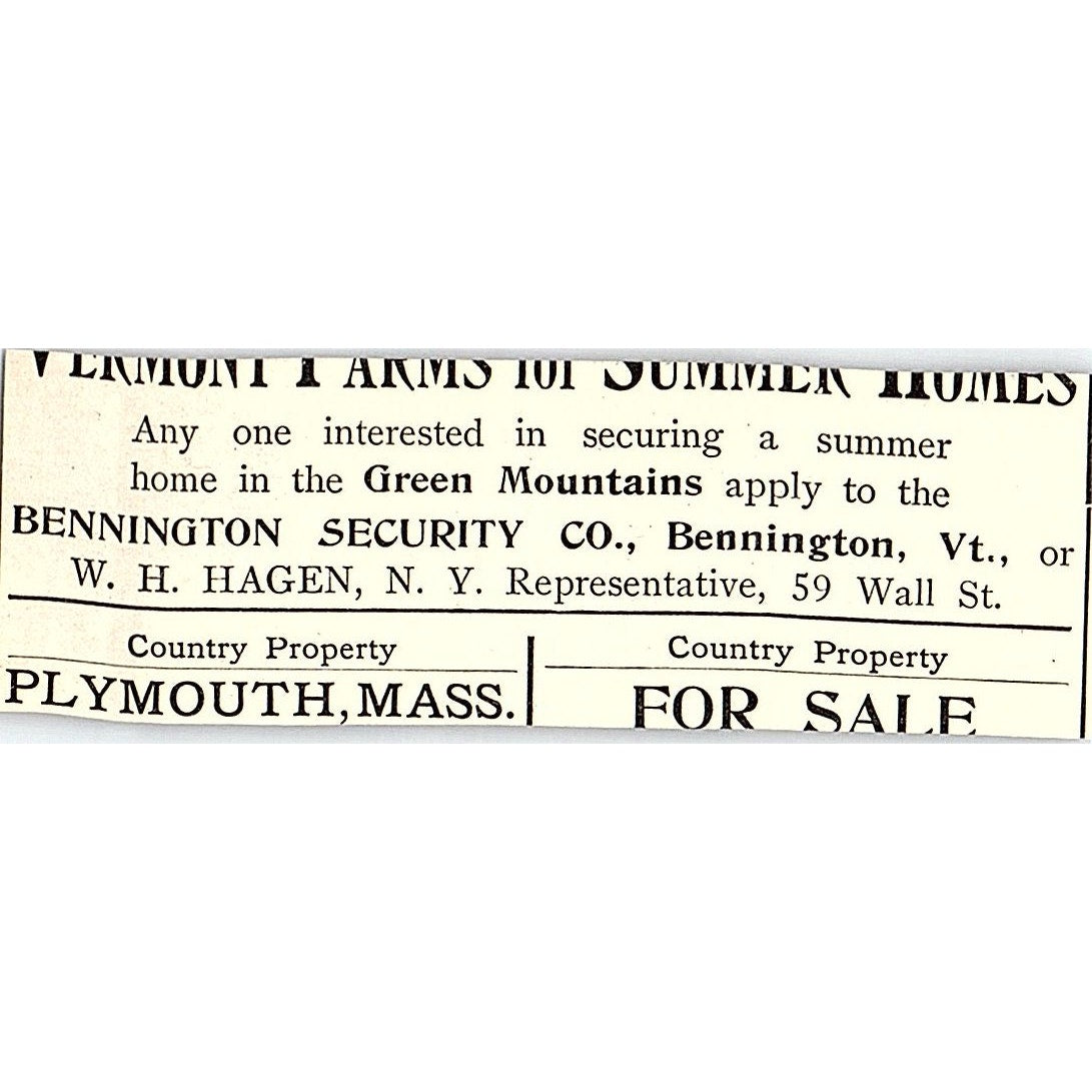 Indian Island Cottage to Let Sebago Lake Harrie B Coe Portland ME 1903 Ad AF8-M7