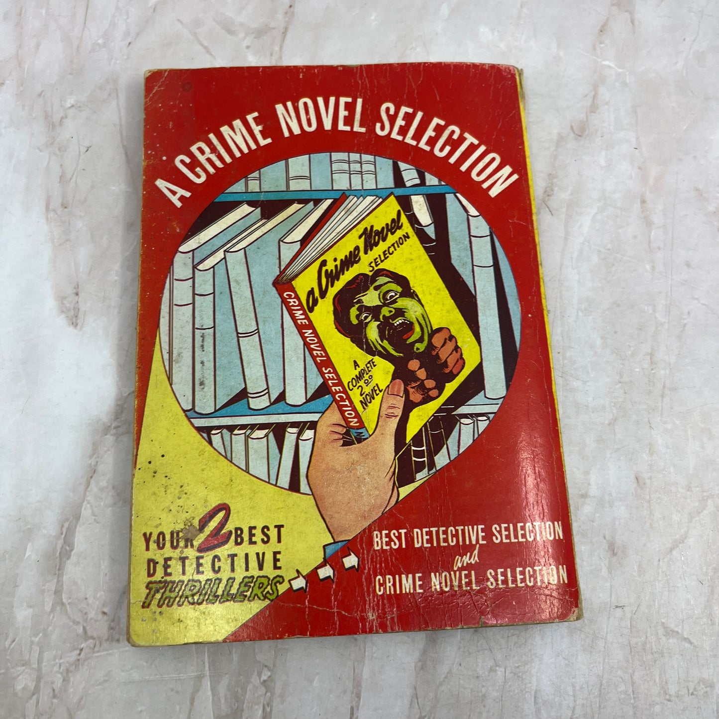 3 Girls and A Killer 1943 Red Circle Peter Driben Hooded Menace Cover Pulp L3-5