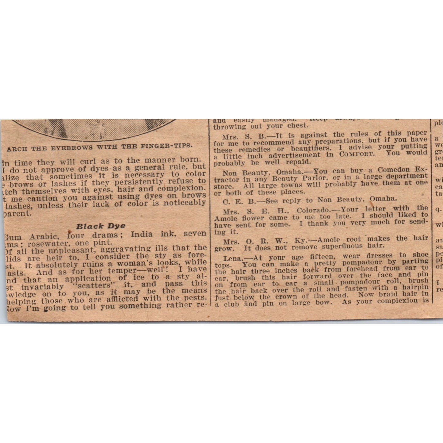 Exquisite Table Cover Club Offer Comfort Augusta Maine 1910 Magazine Ad AF1-CM3