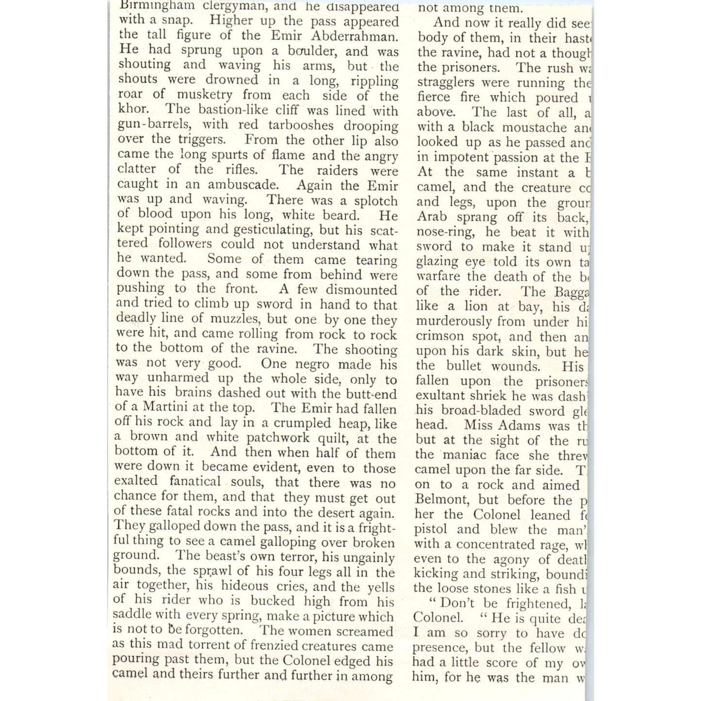 Solid Figure on the Pinnacle S. Paget 1897 Victorian Illustration AE9-TS3