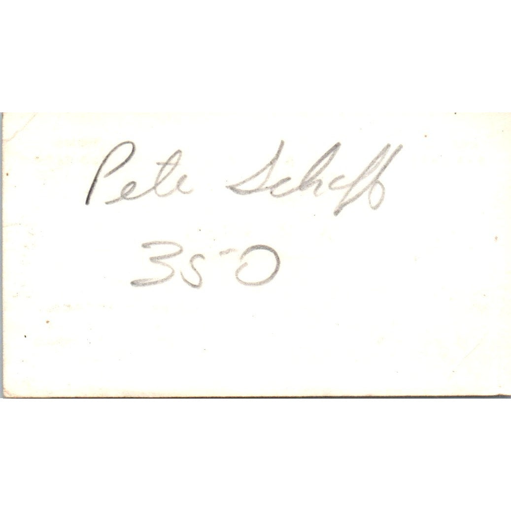 A.M. Wise Commissioner Port of Freeport TX Vintage Business Card SD4-B2