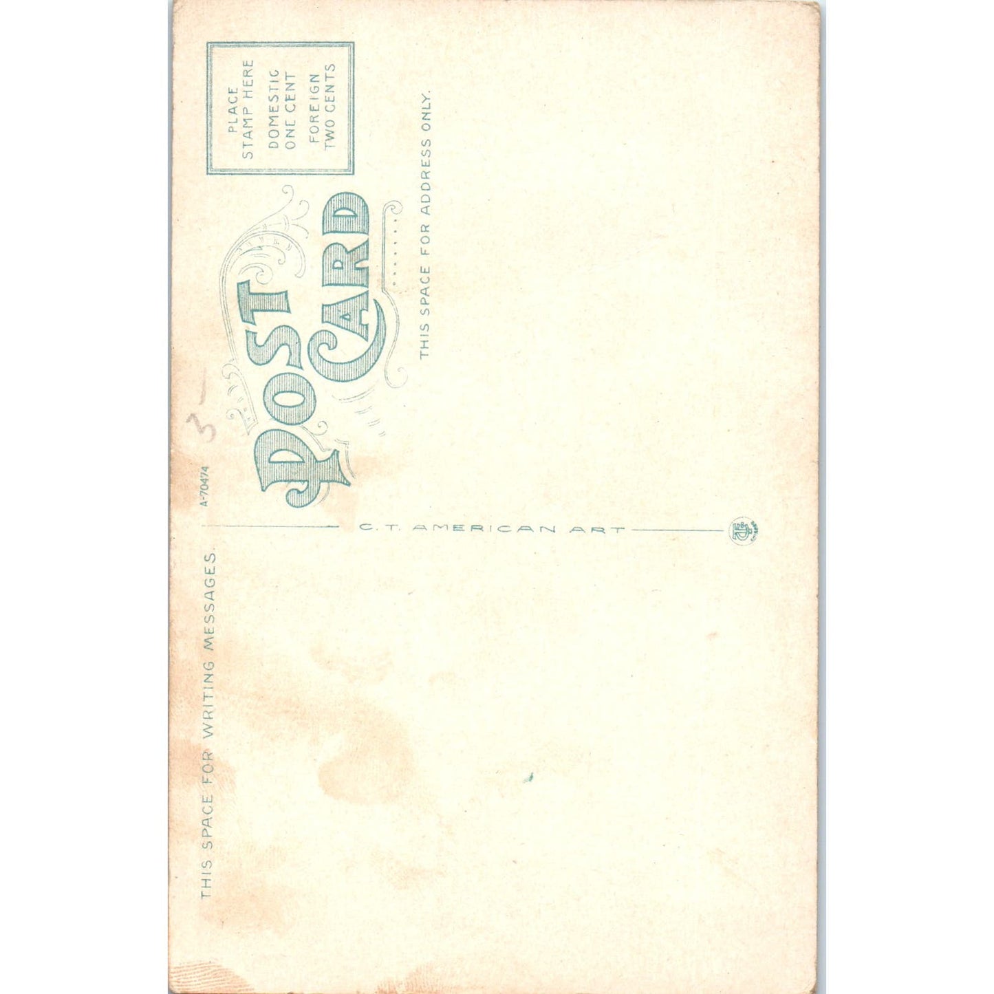 Hotel Martin Utica NY Vintage Original Postcard PC9