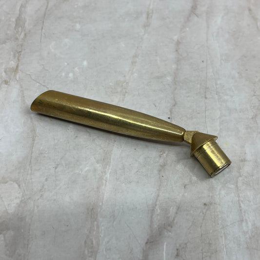 Vintage Original Brass Metal Desk Pen Socket TG8
